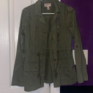Army green fashion jacket